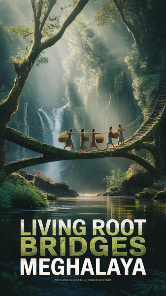 Living Root Bridges of Meghalaya